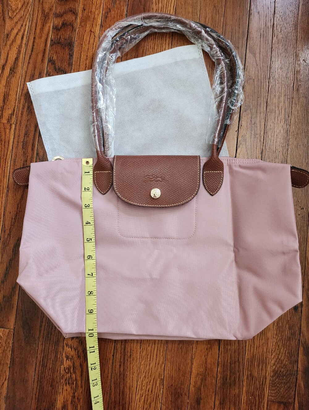 Longchamp Blush Pink MEDIUM tote Bag NWT - Picture 8 of 11